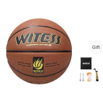 WITESS Synthetic Leather Basketball Size 7 Indoor Outdoor Universal Unisex