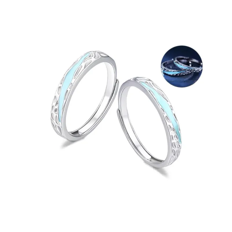 FANFRI Sterling Silver Rings Unisex-1
