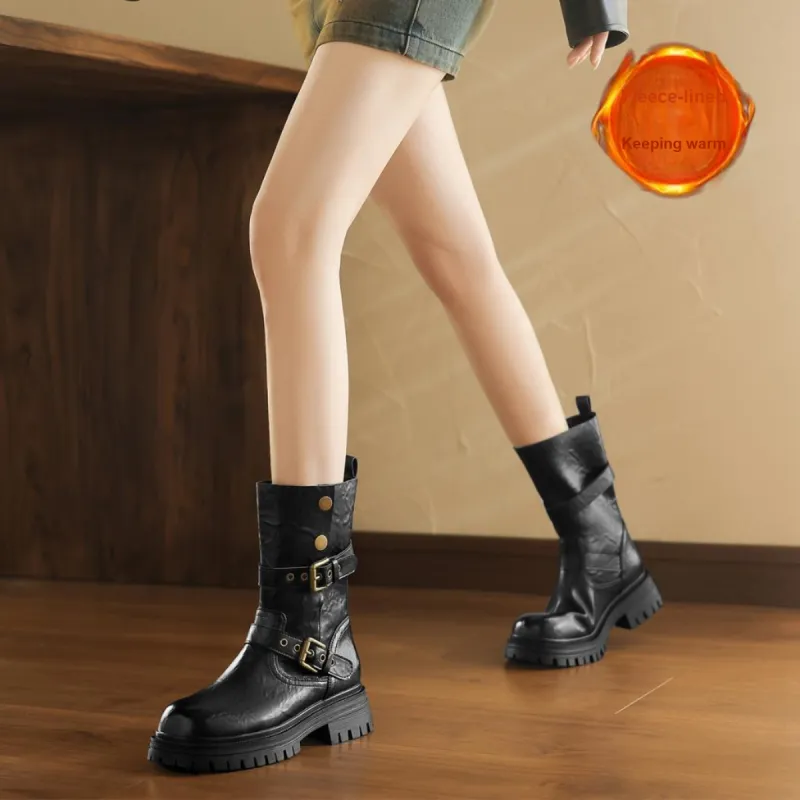 SAFIYA Ankle Boots Women's Black/Brown-5