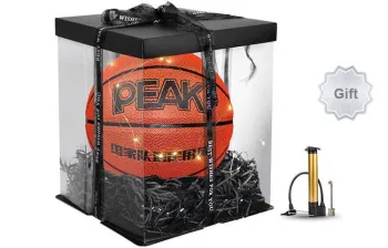 PEAK PU Basketball Red Brown Size 5 Training