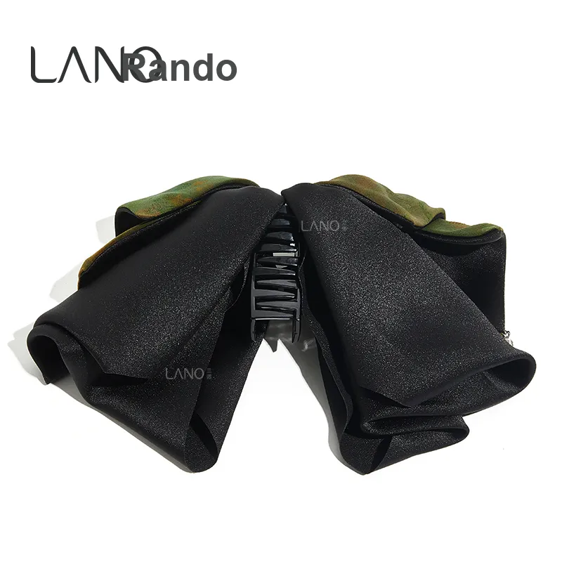 Lano Mulberry Silk Hair Clips Women's-3