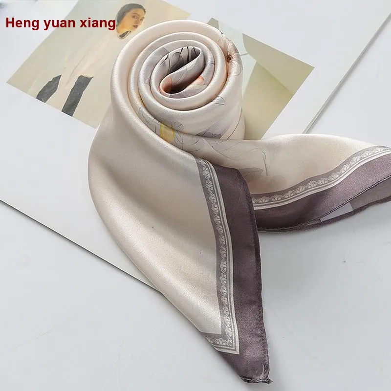 H YXIANG Mulberry Silk Scarves Women's-6