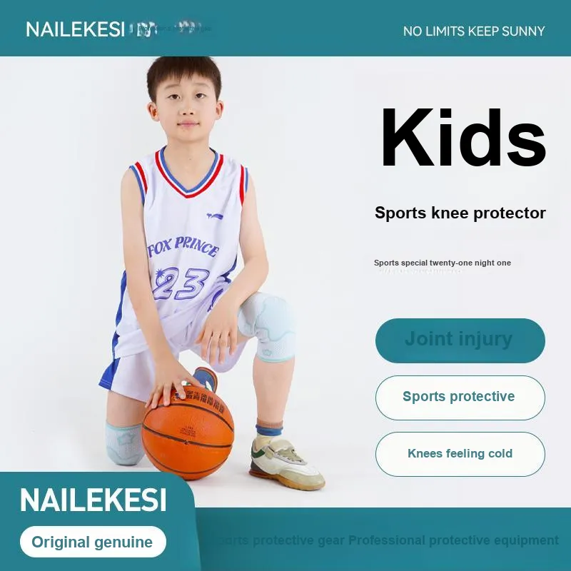 NAILEKESI Knee Pads Polyester Soccer Basketball Kids'-5