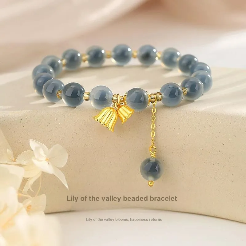ARPOLINE Agate Beaded Bracelet Women's-1
