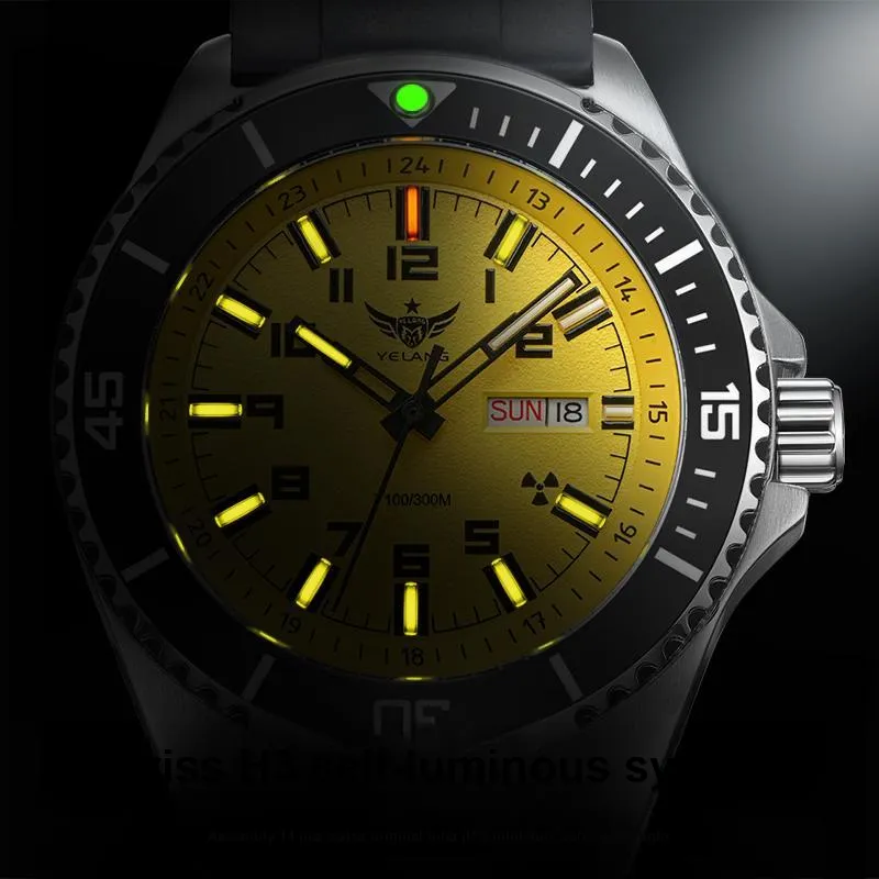 YELANG Men Coyote Submariner Collection Watch-2
