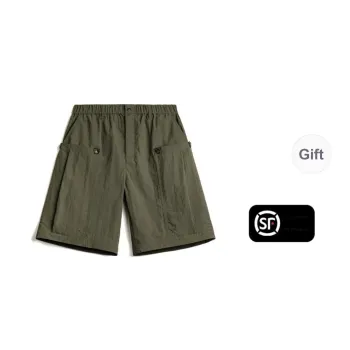 MADEN Cargo Shorts Men Army Green