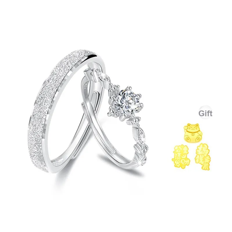 LUYUO Adjustable Opening Rings Unisex-0