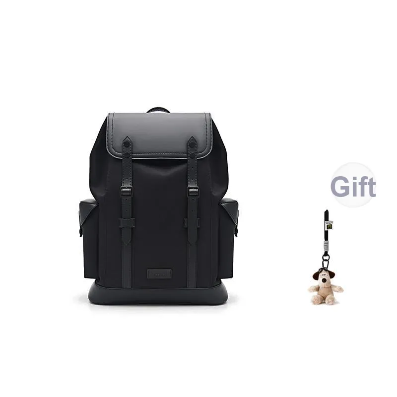 PEDRO Nylon Backpack Tubas Men's Black-0