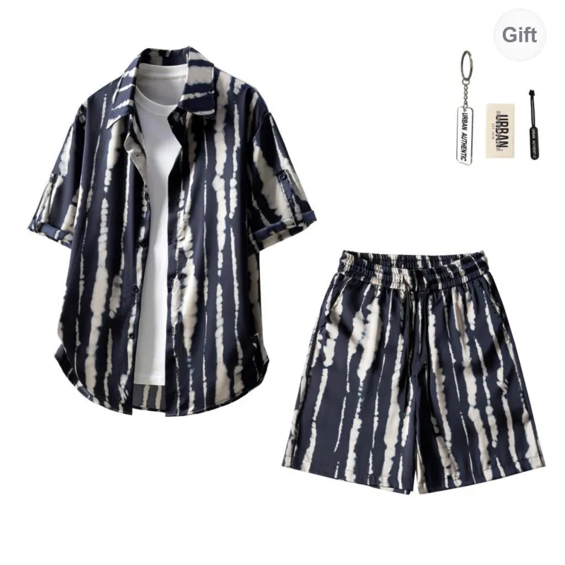 URBAN AUTHENTIC Shirt Matching Set Unisex-7