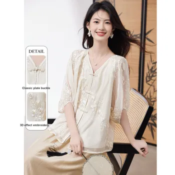 XINFEIYU Shirts Women's Beige