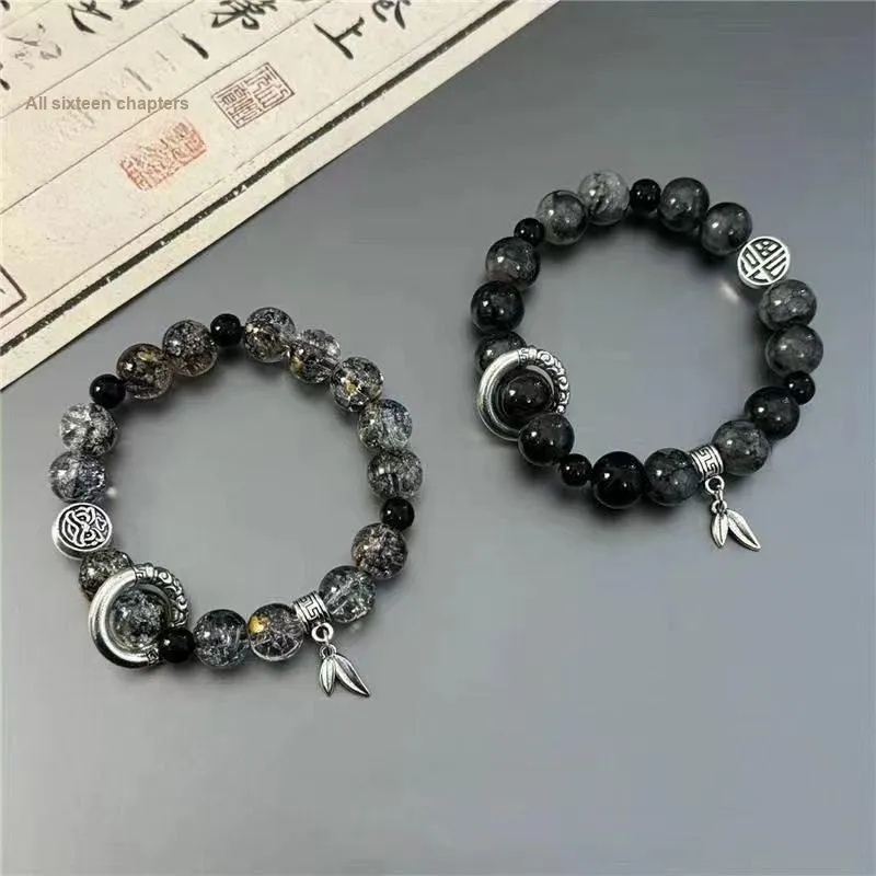 AEMC Colored Glaze Jade Bracelets Unisex-17