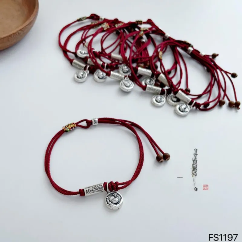 U state 999 Fine Silver Bracelets Unisex-4