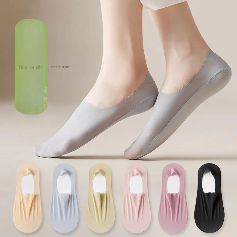 GRACEWELL No Show Socks Women's 4 Pack-5