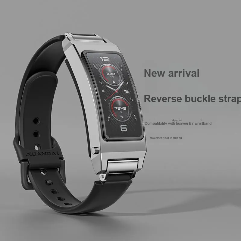CHUANGYIDA Huawei Compatibility Watch Band 135~190mm Silicone Material-21