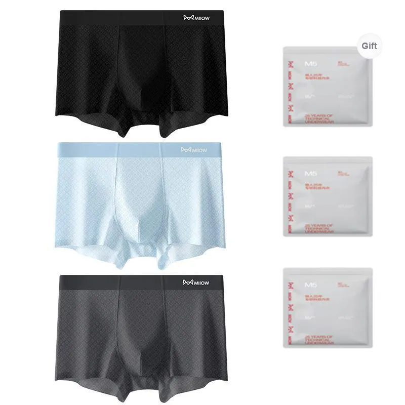 MIIOW Underpants Men's Shopping Bag 3 Pack-4