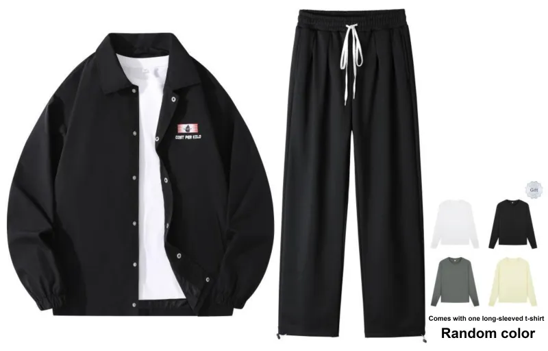 Cost Per Kilo Sports Casual Pants Set Unisex-1