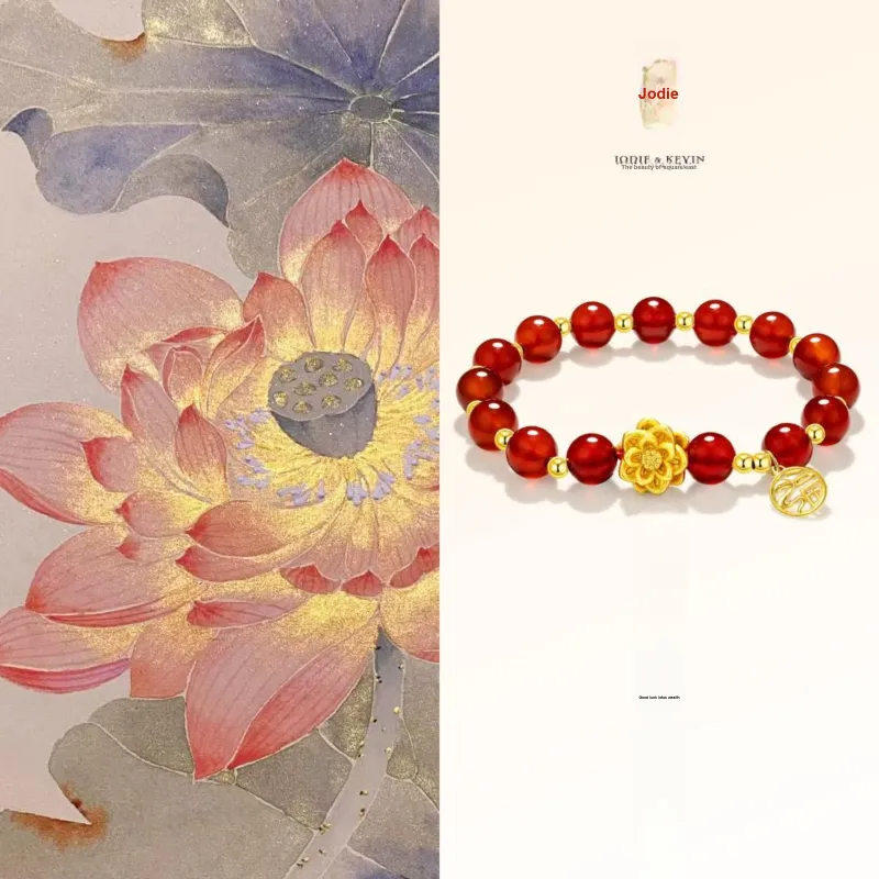 Jodie&Kevin Agate Jade Bracelets Unisex-1