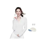 코코넛 밀크 화이트 + 겉감 원단 모자