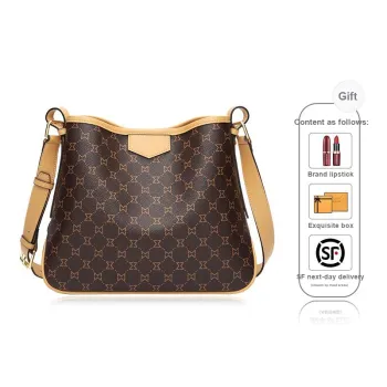 MashaLanti PVC And Synthetic Leather Bucket Bags Shoulder Bags Women's Dark Brown & Apricot/Blue/Coffee & Tea