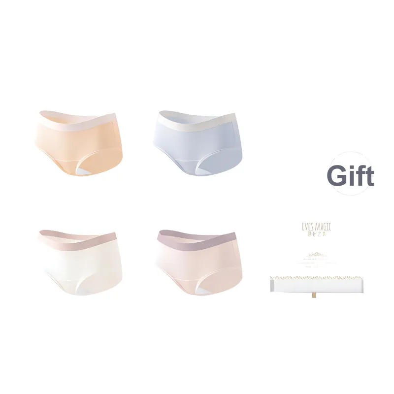 XIA.WA.ZHI.XIU Underpants Women's Shopping Bag 4 Pack-42