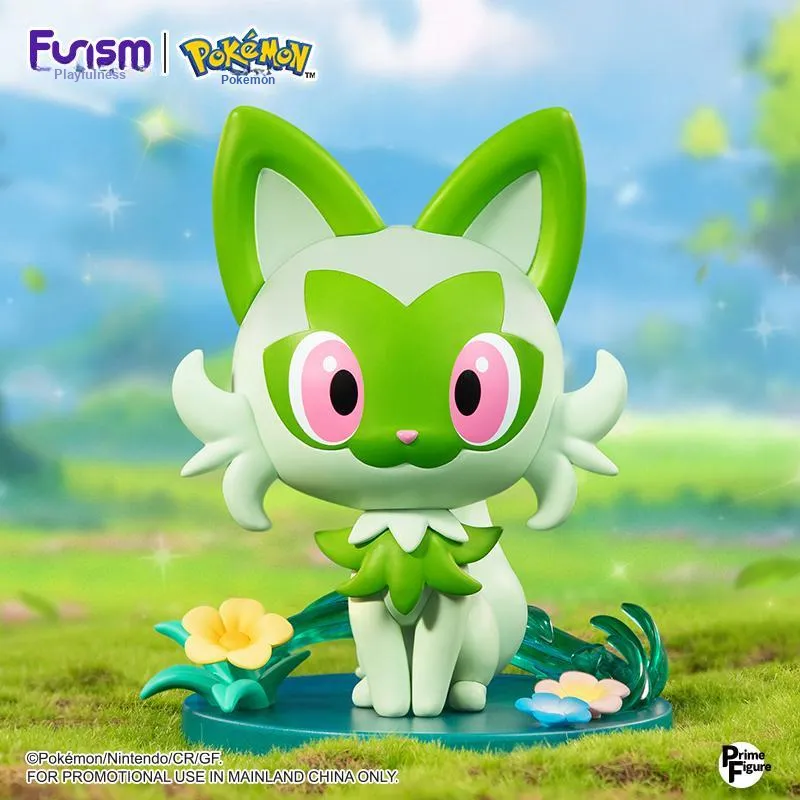 FUNISM Runny Water Duck, Cute Fire Crocodile, New Leaf Meow Pokémon Scarlet And Violet's Three Champions Bonus Gifts-2
