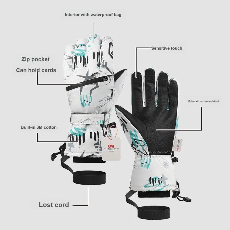 CARDANRO Pu Slip Resistant Sports Gloves Unisex-4