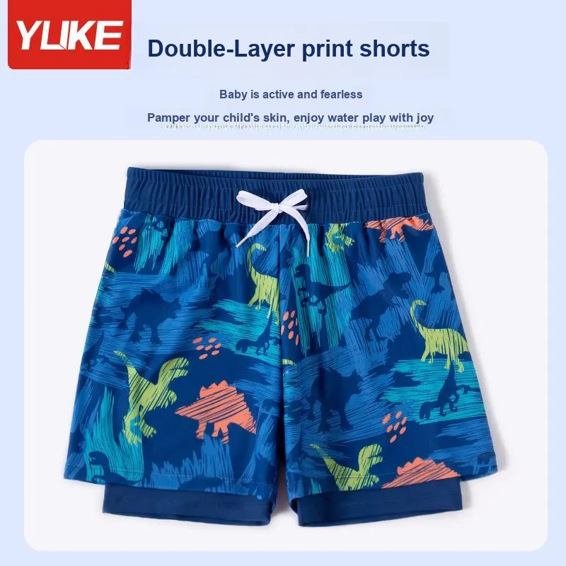YUKE Swimming Sets Elastane Indoor & Outdoor Kids' Maximum 4XL Blue-2