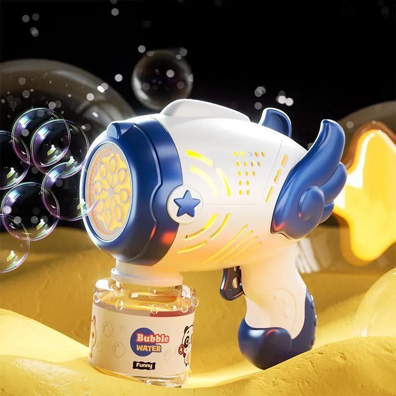 Lezhi By Me Automatic Blowing Handheld Leak Proof Bubble Machines-5