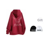 Red with Trendy Hat