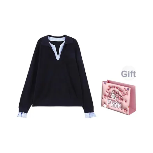 FLIM Черная коробка Женская трикотаж