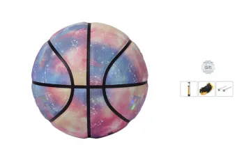 MILACHIC PU Basketball Camouflage Size 7 Glow in The Dark Training Unisex