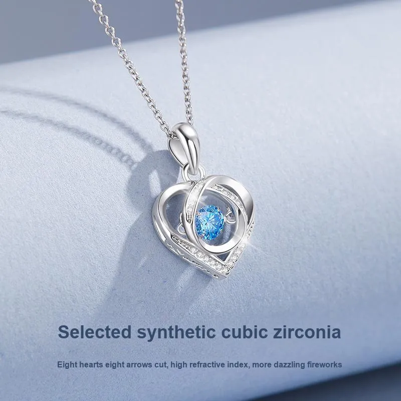 Branded Jewelry S999 Fine Silver Necklaces Women's-4