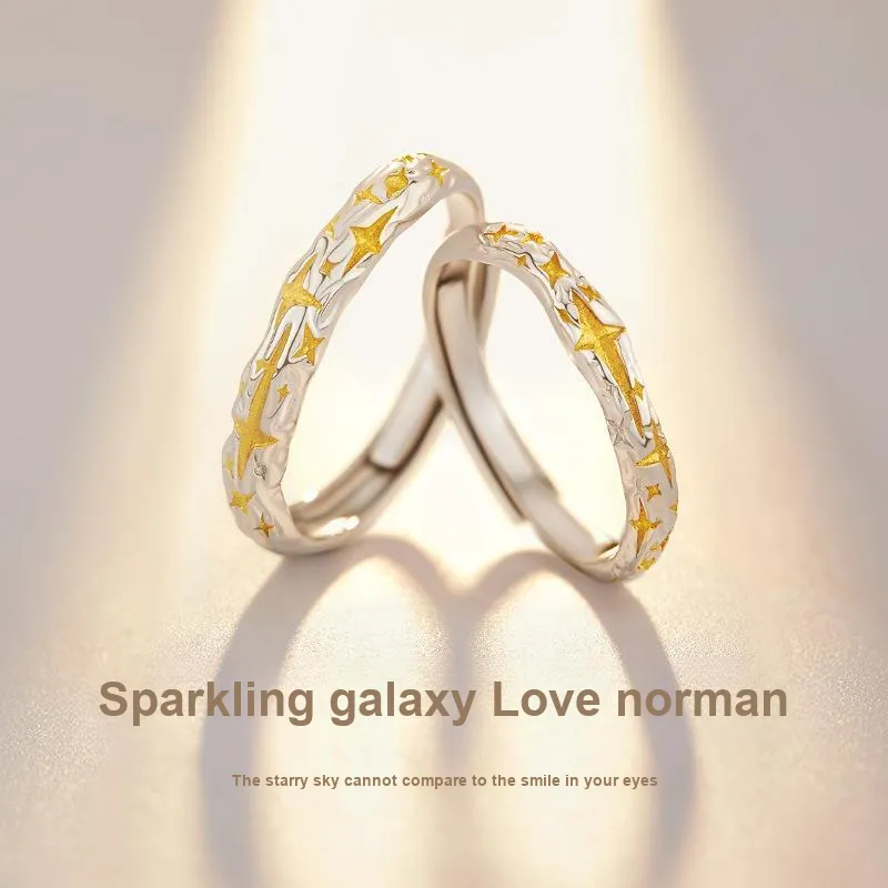 QUIET LOVE Sterling Silver Rings Unisex-4