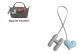 H Letter Gray (44cm)