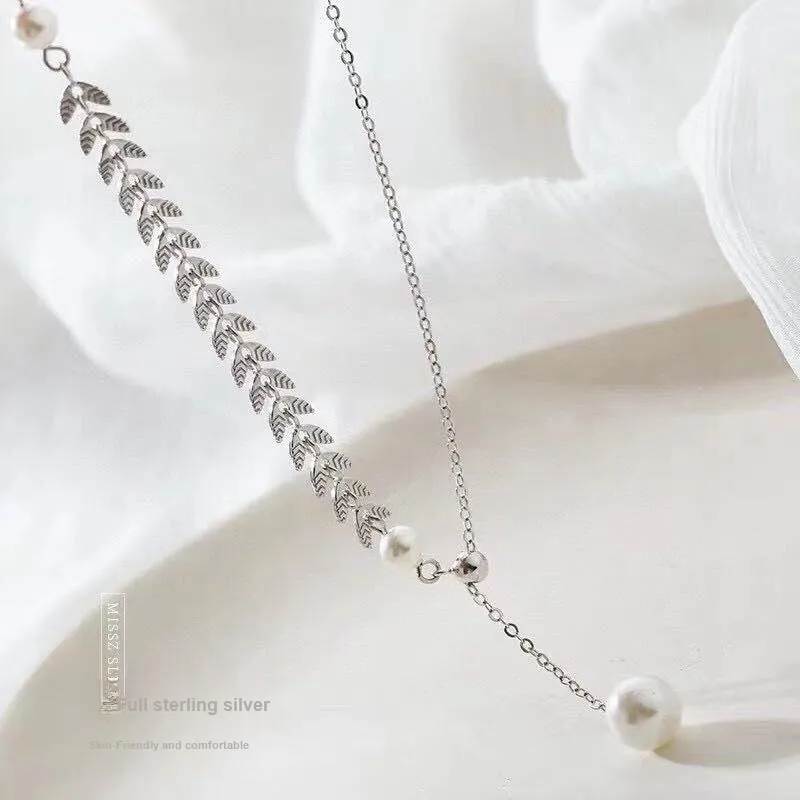 NSAOT 990 Silver Necklaces Women's-1