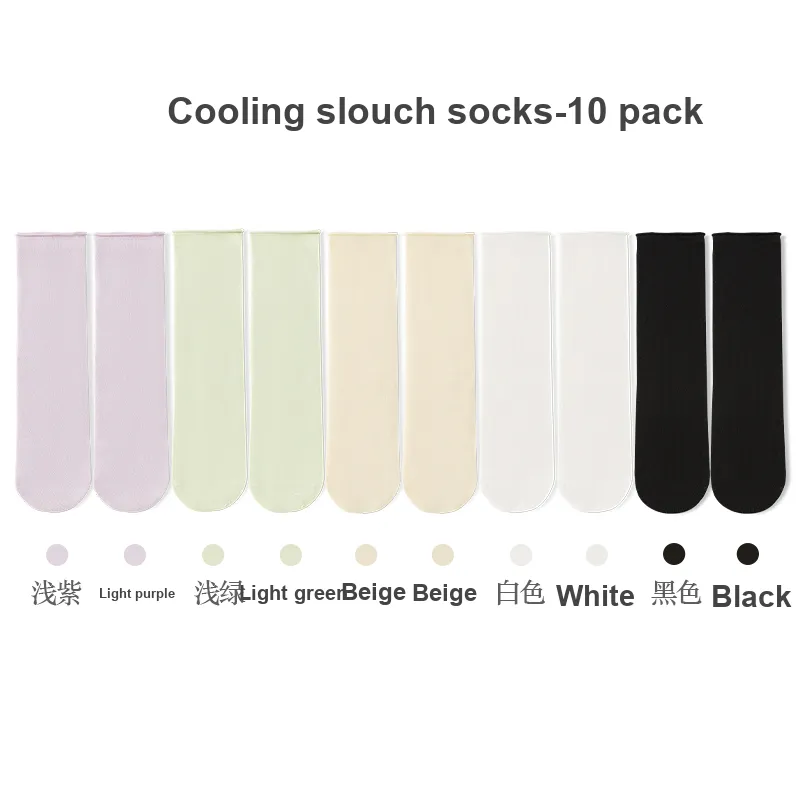 7 SEVFUN Mid Calf Socks Women's Combo Set-53