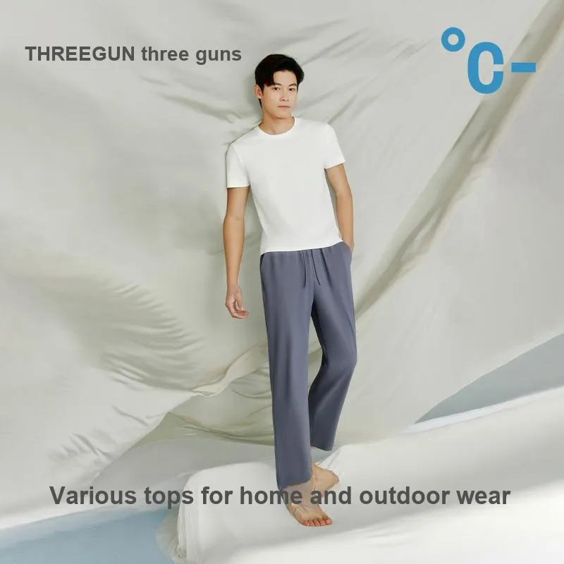 THREEGUN Men Pajama Pants-3
