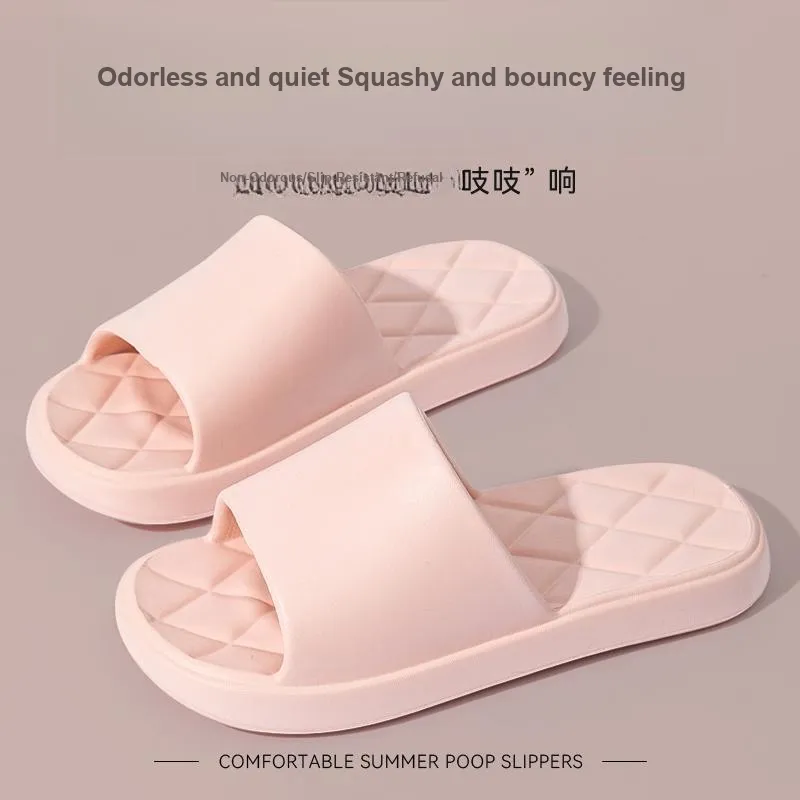 LUNNIFEIYA EVA Slippers Summer Home Use Platform Bathing Slip Resistant Indoor Home Quiet Slippers Shoes-8