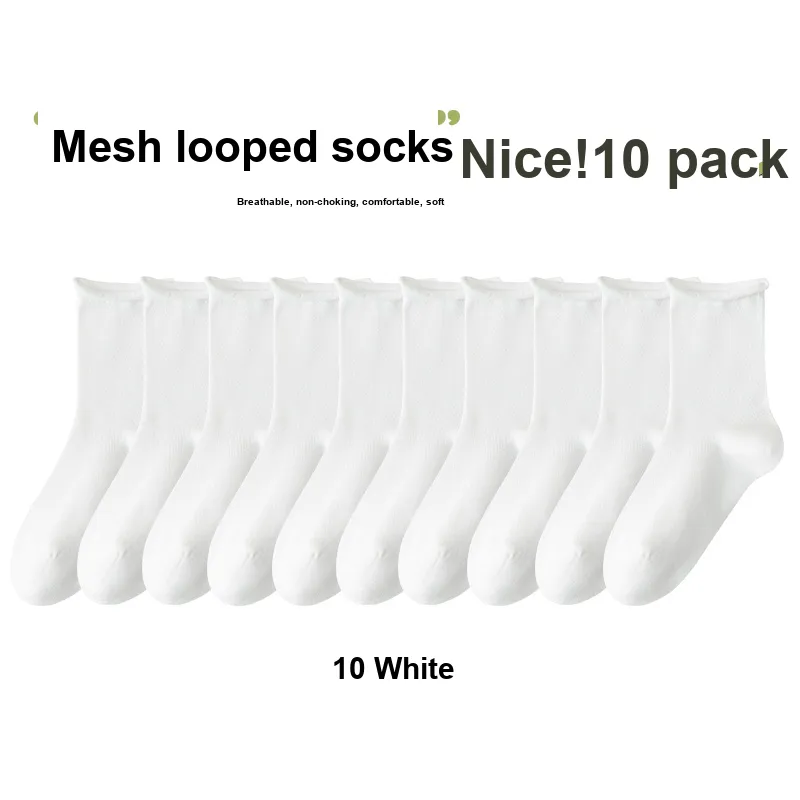 7 SEVFUN Mid Calf Socks Women's Combo Set-45