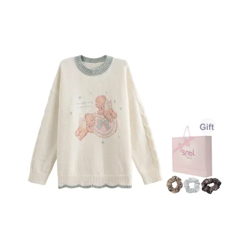 SNBL Белые Женские Свитера