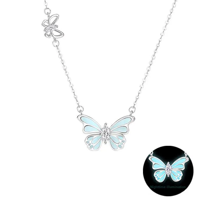 GUDUD S999 Fine Silver Necklaces Women's-0