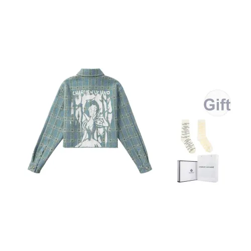 Charlie Luciano Рубашка Унисекс Blue