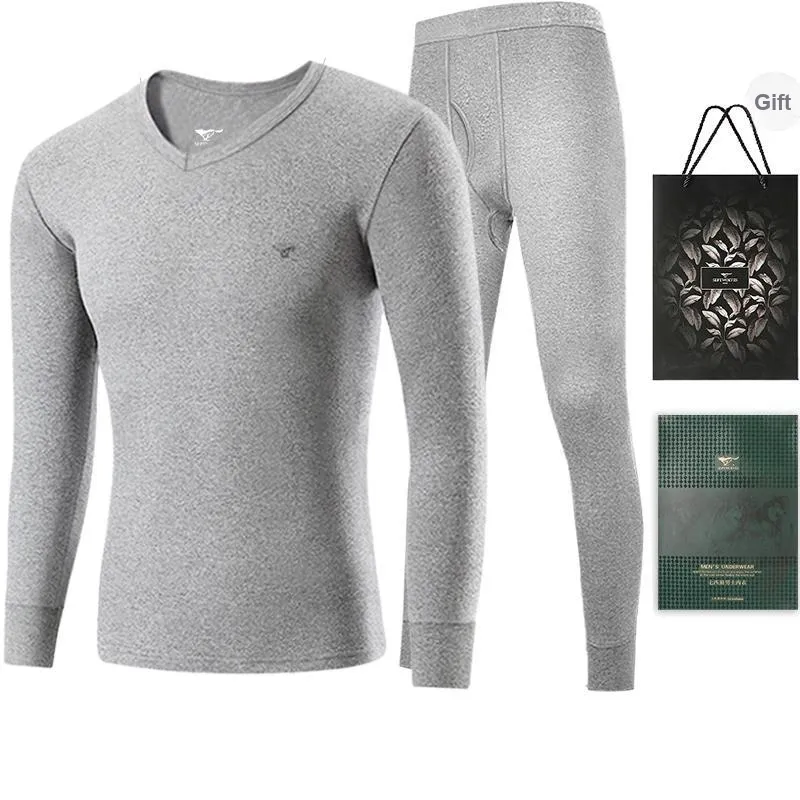SEPTWOLVES Men Thermal Sets-5