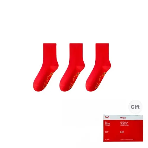MIIOW Womens Mid Calf Socks