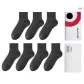 【7 Pairs】Black*7