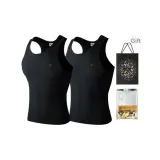 Slim Fit 2 Pack (Black+Black) 2 Pcs, Easy to Wash!