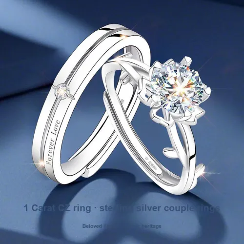 EAST BEAUTY 999 Fine Silver Rings Unisex