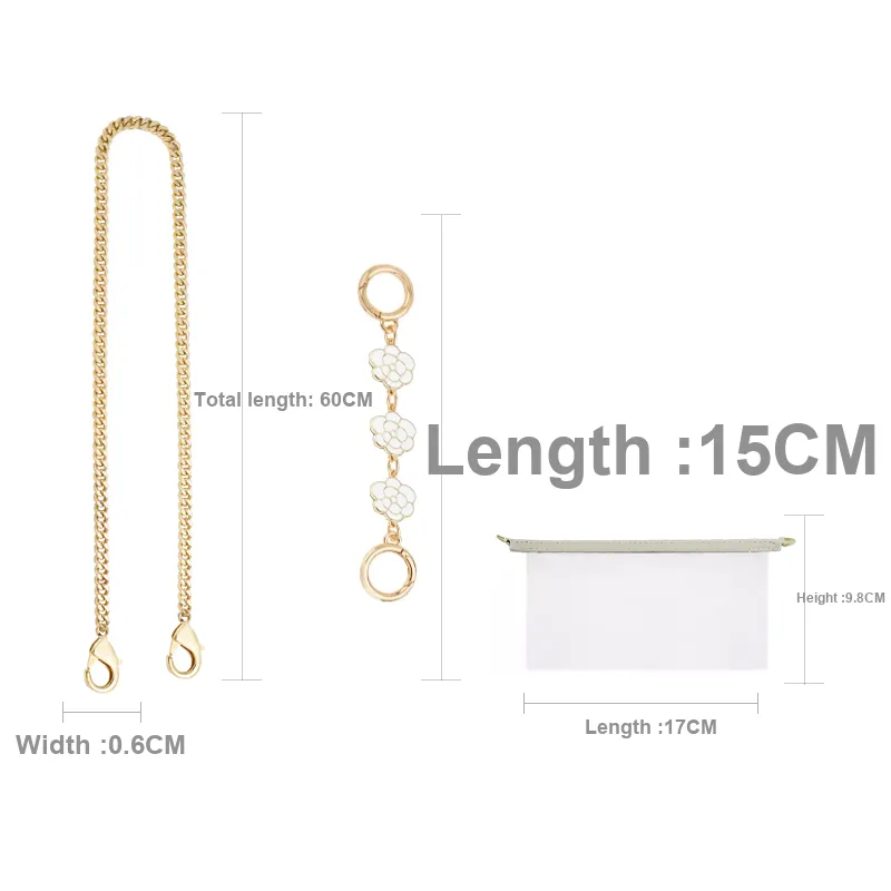 Metal Bag Accessory Women's Antique Gold-4