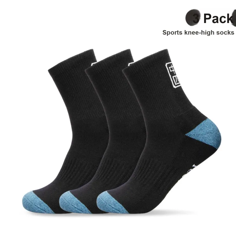 PEAK Mid-Calf Socks Unisex 3 Pack-1