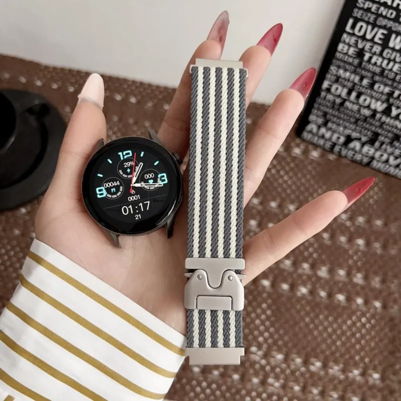 Antey Watch Band Samsung Compatibility 175 220mm Fabric Material-1